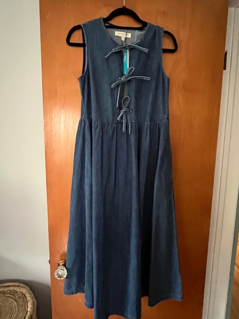Nobody’s child denim Eden midi dress